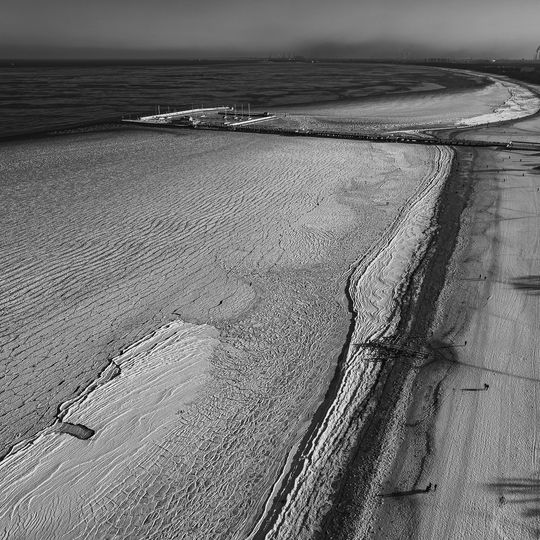 zamarznięta Zatoka Gdańska, Sopot 2026