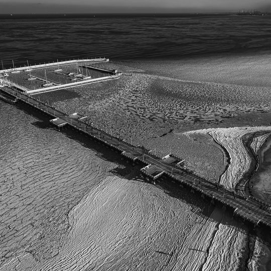 zamarznięta Zatoka Gdańska, Sopot 2026