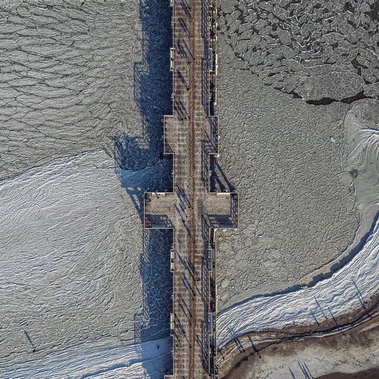 zamarznięta Zatoka Gdańska, Sopot 2026