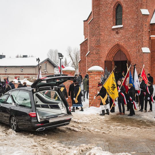 pogrzeb Janiny Kwiecień, Sierakowice 2026