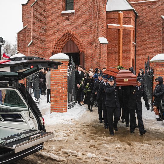 pogrzeb Janiny Kwiecień, Sierakowice 2026