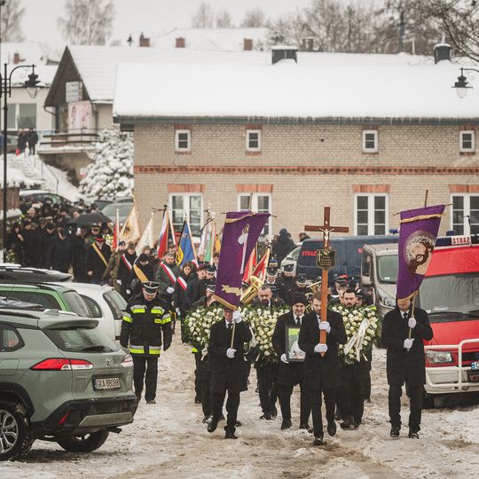 pogrzeb Janiny Kwiecień, Sierakowice 2026