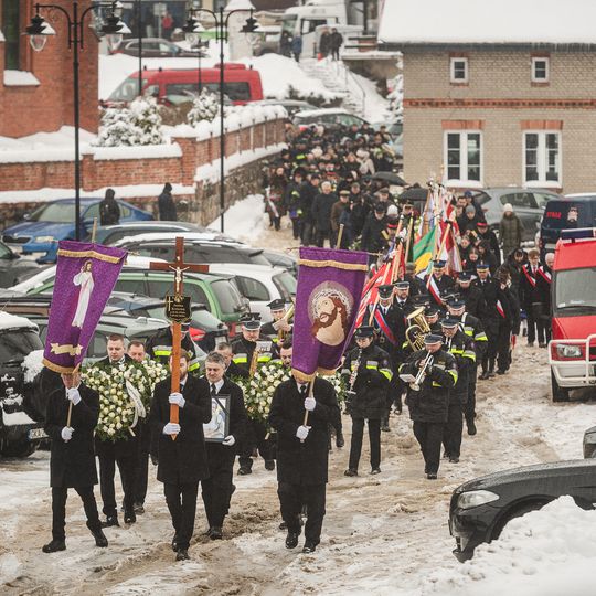 pogrzeb Janiny Kwiecień, Sierakowice 2026