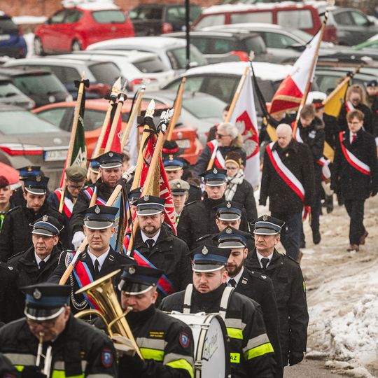pogrzeb Janiny Kwiecień, Sierakowice 2026
