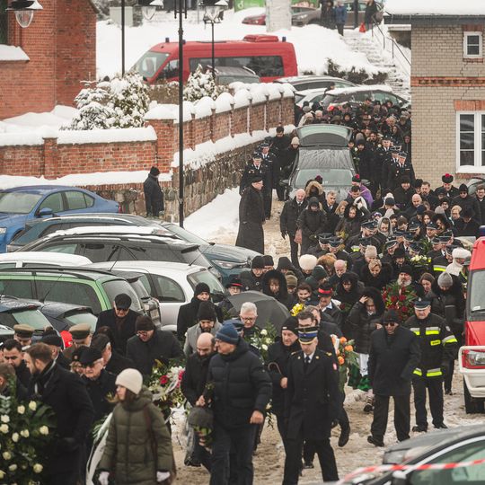 pogrzeb Janiny Kwiecień, Sierakowice 2026