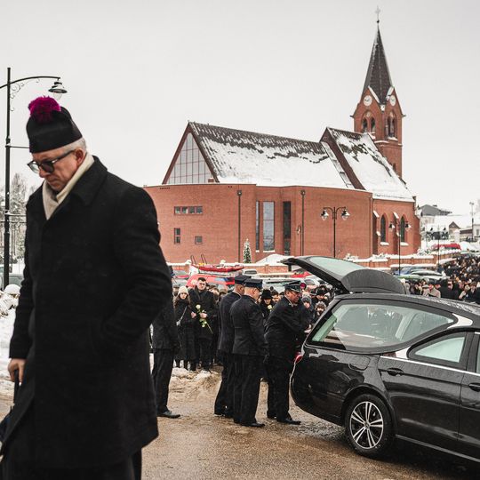 pogrzeb Janiny Kwiecień, Sierakowice 2026
