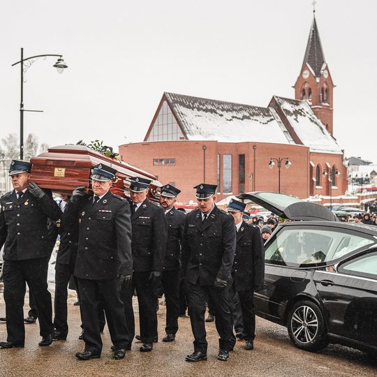 pogrzeb Janiny Kwiecień, Sierakowice 2026