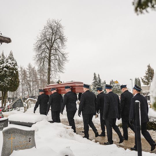 pogrzeb Janiny Kwiecień, Sierakowice 2026