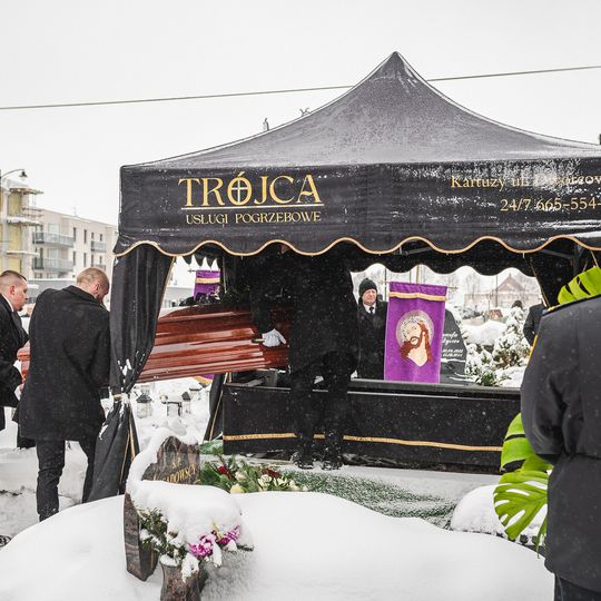 pogrzeb Janiny Kwiecień, Sierakowice 2026