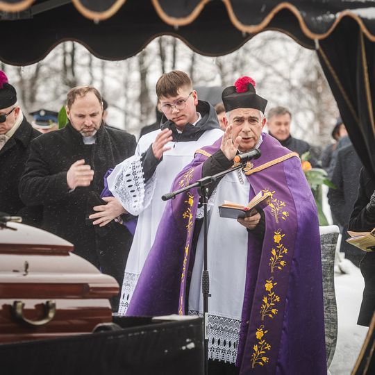 pogrzeb Janiny Kwiecień, Sierakowice 2026