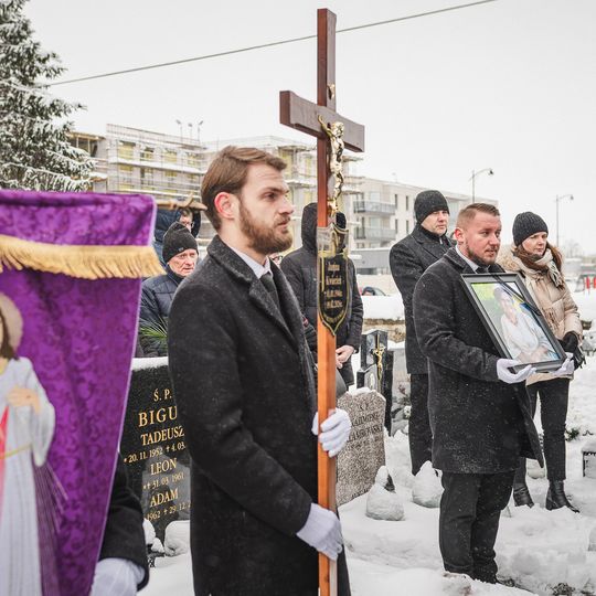 pogrzeb Janiny Kwiecień, Sierakowice 2026