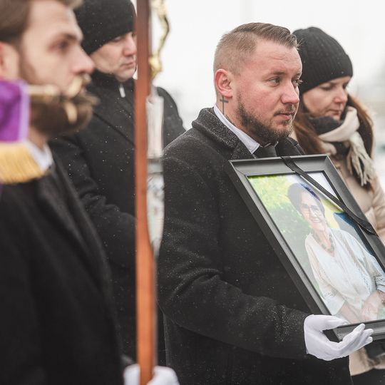 pogrzeb Janiny Kwiecień, Sierakowice 2026