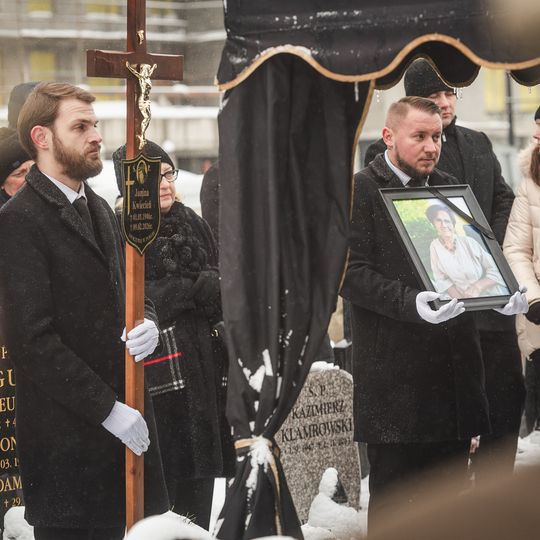 pogrzeb Janiny Kwiecień, Sierakowice 2026