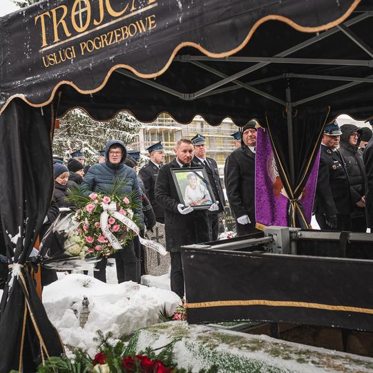 pogrzeb Janiny Kwiecień, Sierakowice 2026