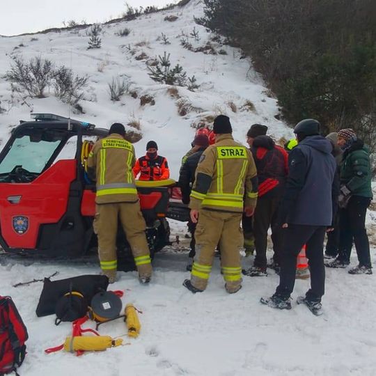 wypadek paralotniarza, Chłapowo 2026
