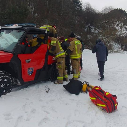 wypadek paralotniarza, Chłapowo 2026