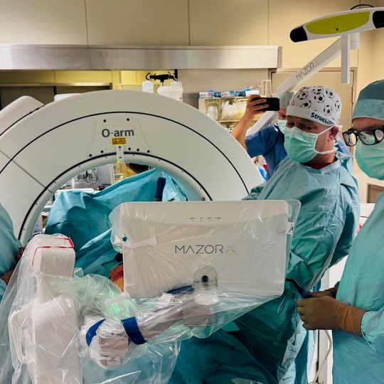 operacja kręgosłupa z wykorzystaniem systemu Mazor, Gdańsk 2026