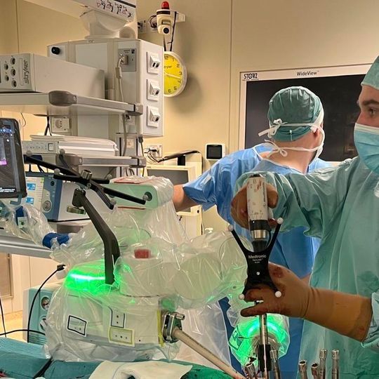 operacja kręgosłupa z wykorzystaniem systemu Mazor, Gdańsk 2026