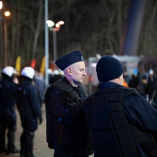 derby Trójmiasta 2026, Gdynia, działania policji