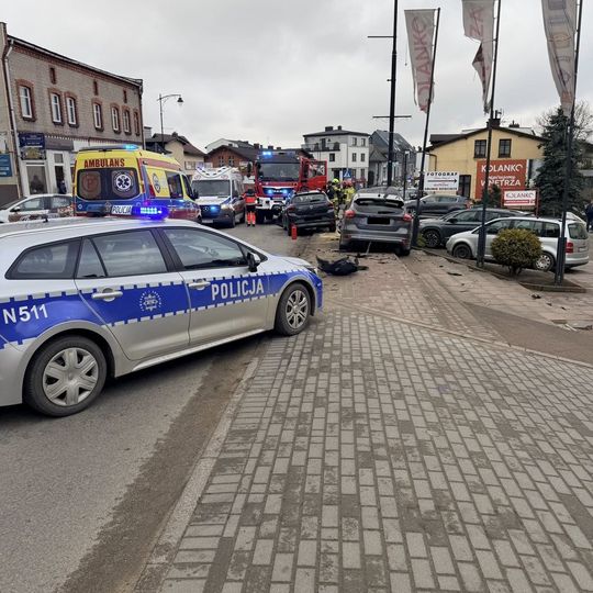 wypadek, Sierakowice