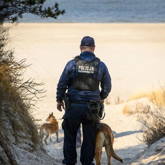 Scooby, nowy pies służbowy lęborskiej policji