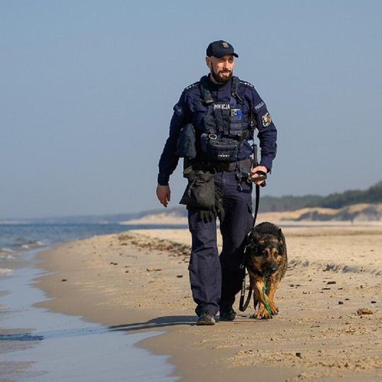 Scooby, nowy pies służbowy lęborskiej policji