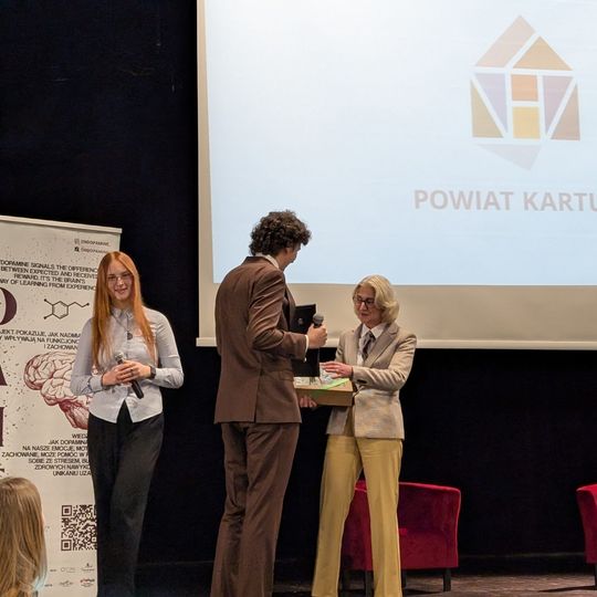 Gala finałowa projektu „ON dopamine” w Kartuzach