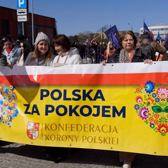 marsz Konfederacji Korony Polskiej „Polska za pokojem”, Gdańsk 2026