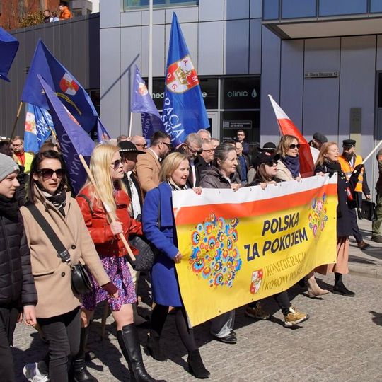marsz Konfederacji Korony Polskiej „Polska za pokojem”, Gdańsk 2026