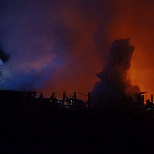 pożar drewnianych wiat, Czersk
