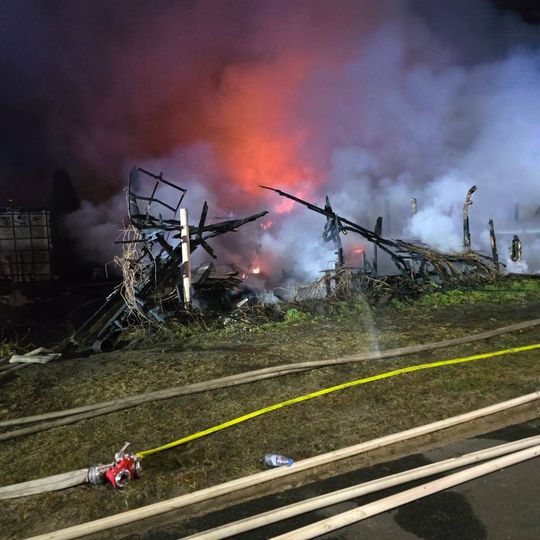 pożar drewnianych wiat, Czersk