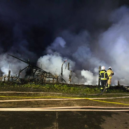pożar drewnianych wiat, Czersk