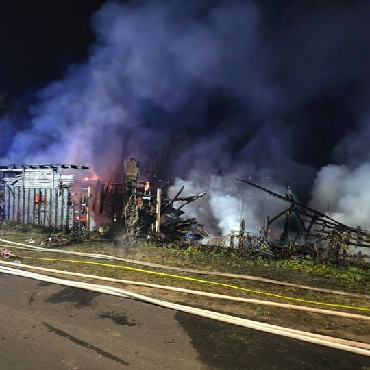 pożar drewnianych wiat, Czersk