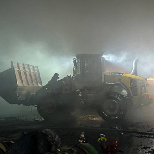 pożar zakładu utylizacji opon, Rożental 2026