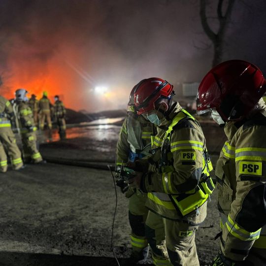 pożar zakładu utylizacji opon, Rożental 2026