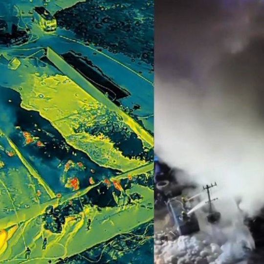 pożar zakładu utylizacji opon, Rożental 2026