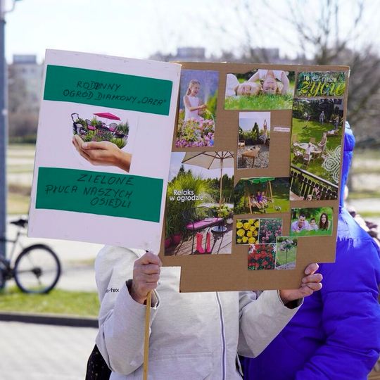 protest pod Ergo Areną w obronie terenów zielonych, Sopot 2026
