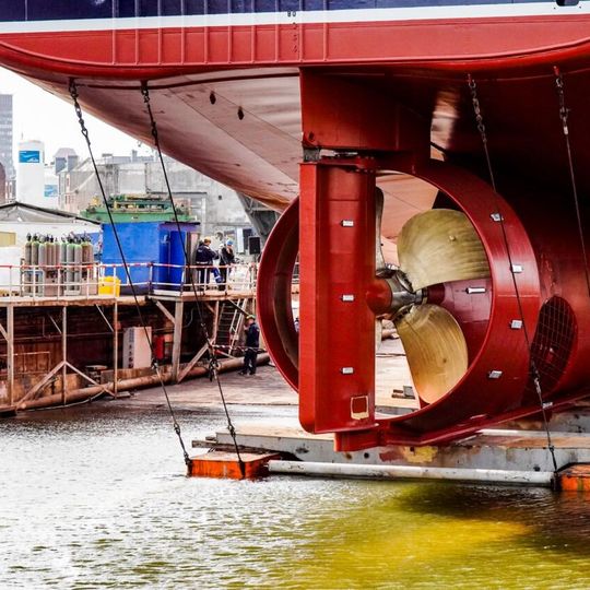 wodowanie trawlera Møgsterfjord, Gdańsk 2026