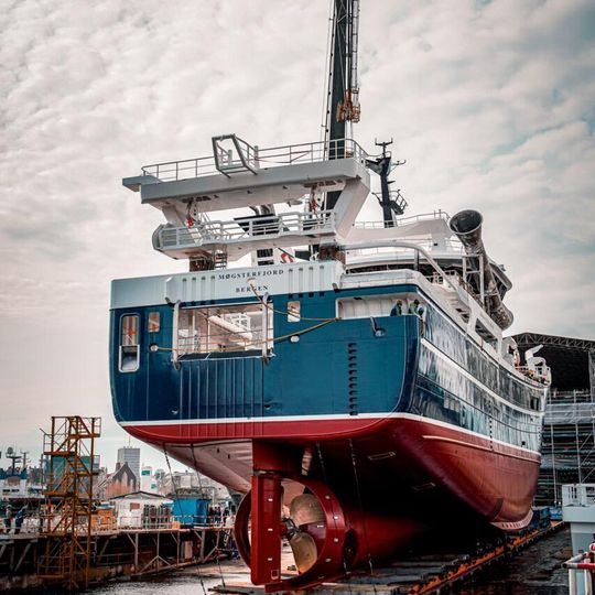 wodowanie trawlera Møgsterfjord, Gdańsk 2026