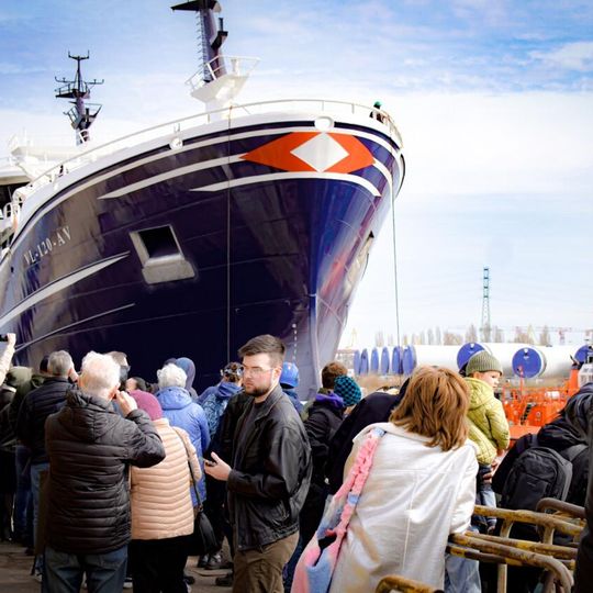 wodowanie trawlera Møgsterfjord, Gdańsk 2026