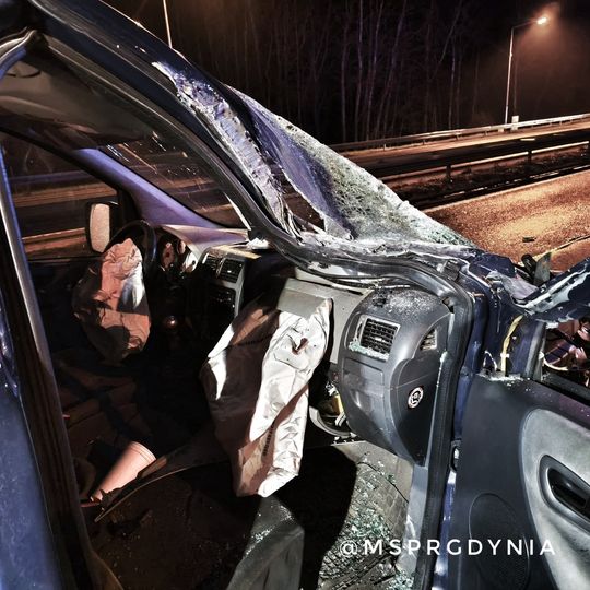 wypadek na Obwodnicy Trójmiasta, Gdańsk