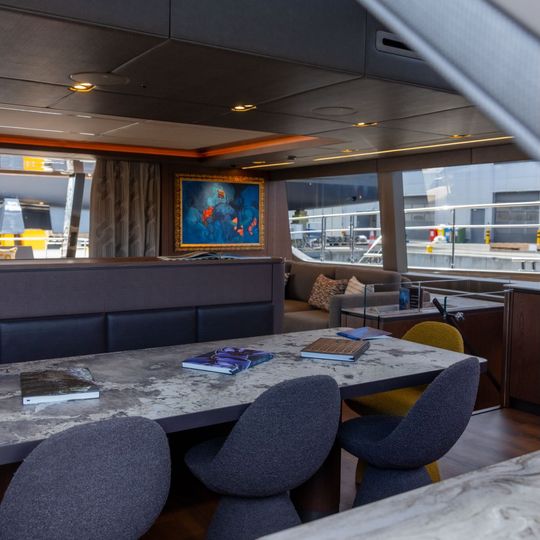 wodowanie superjachtu Art Cat Asante, Sunreef Yachts, Gdańsk 2026