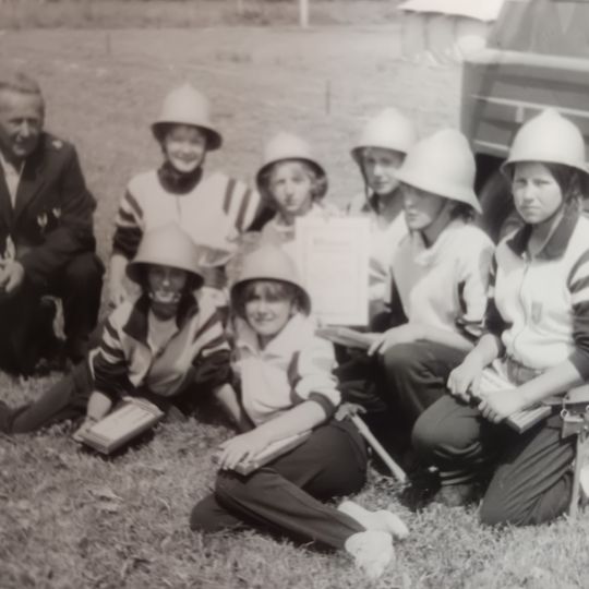 strażacy z OSP Brzuśce