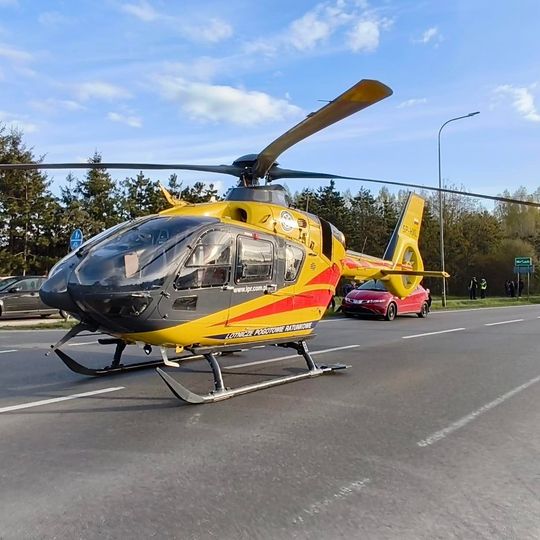 śmiertelny wypadek pod Malborkiem