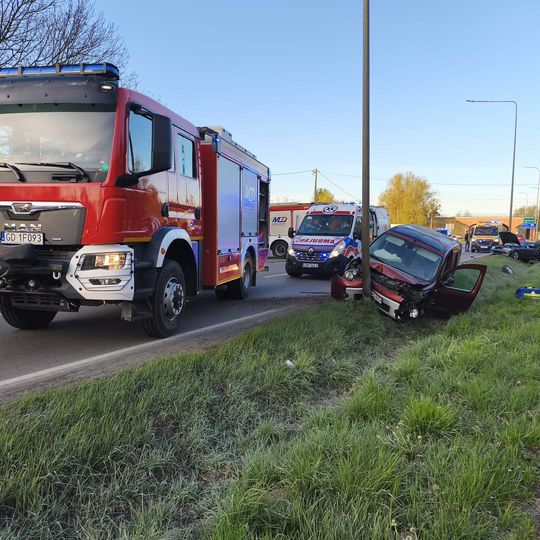 śmiertelny wypadek pod Malborkiem
