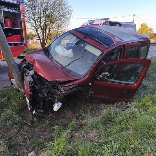 śmiertelny wypadek pod Malborkiem