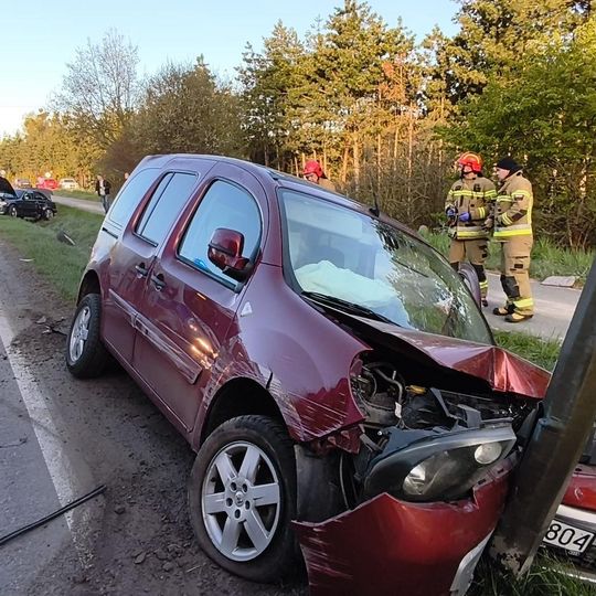 śmiertelny wypadek pod Malborkiem