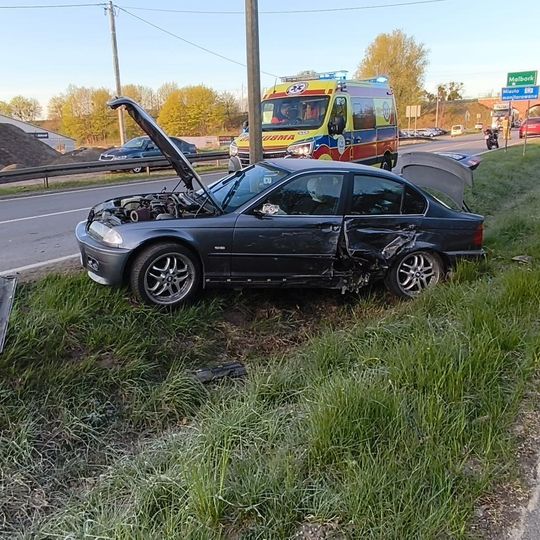 śmiertelny wypadek pod Malborkiem