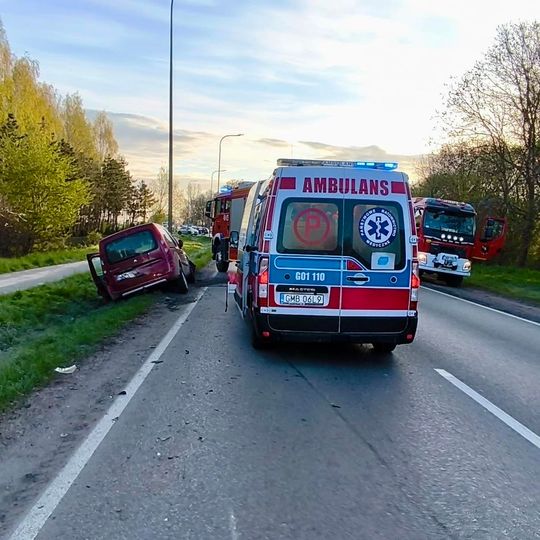 śmiertelny wypadek pod Malborkiem