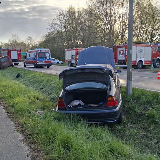 śmiertelny wypadek pod Malborkiem